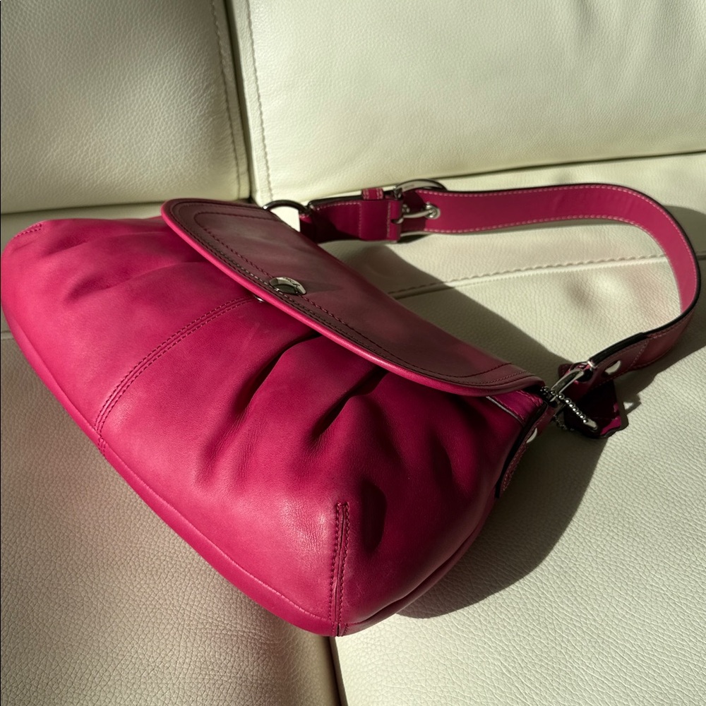 Coach Soho Shoulder Flap Bag - Picture 7 of 17